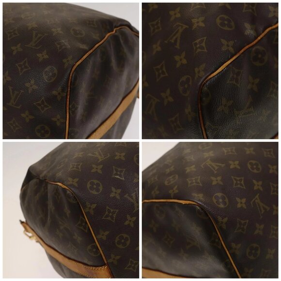LOUIS VUITTON Monogram Keepall Bandouliere 60 Boston Bag M41412 LV Auth 137349 - Picture 14 of 16